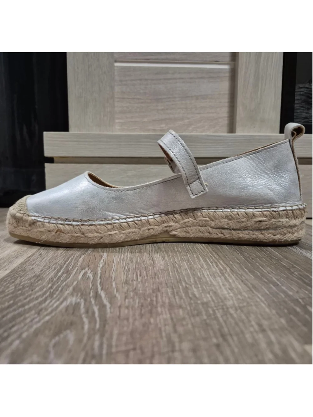275 Central Francine Mary Jane Espadrille sz 10/40